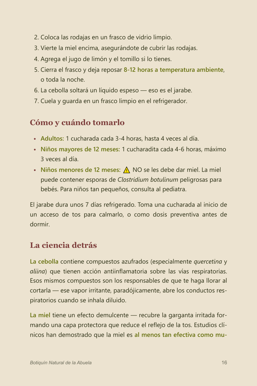 Preparación paso a paso, dosis por edad y la ciencia detrás de cada planta.